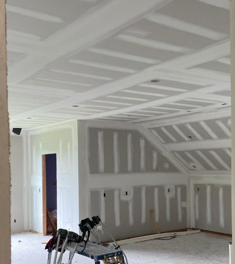 tape and mud drywall