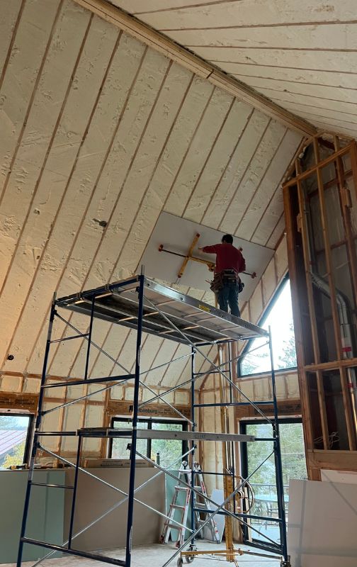 replace ceiling drywall Litchfield County CT